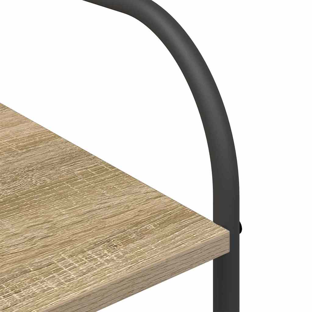 Klesstativ med hylle Brun 120 x 44 x 160 cm Konstruert tre