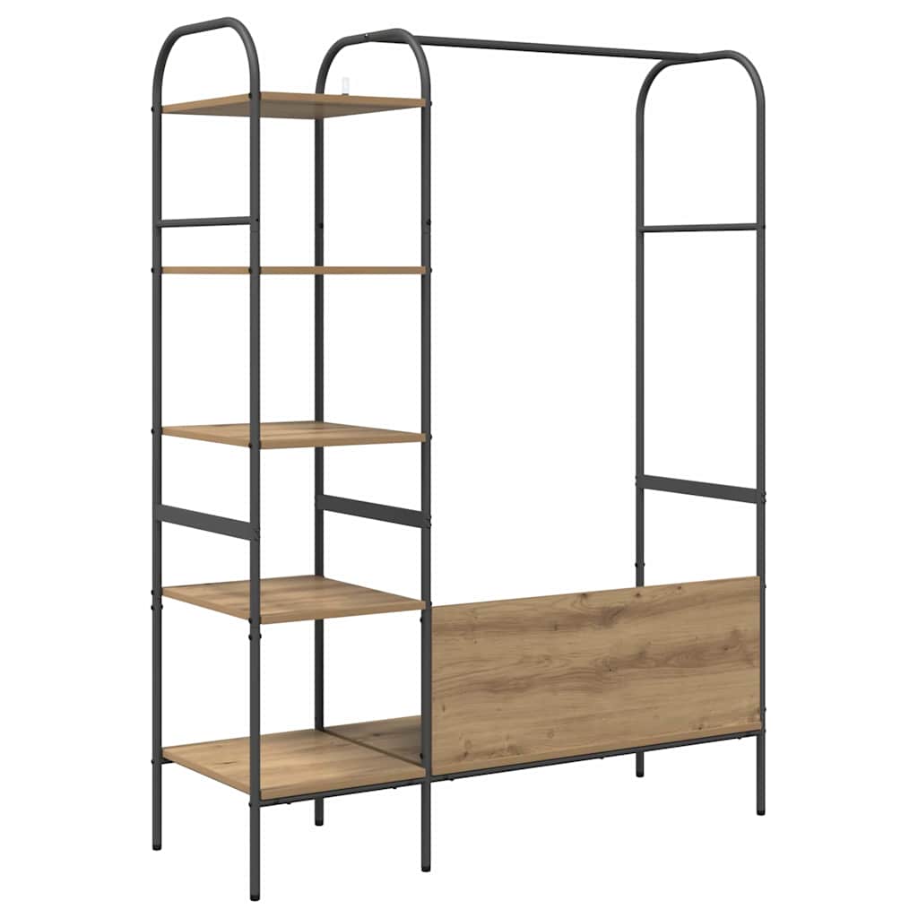 Klesstativ Beige 120 x 44 x 160 cm Konstruert tre