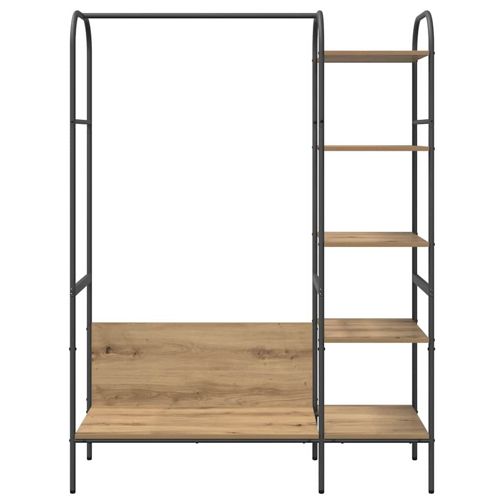 Klesstativ Beige 120 x 44 x 160 cm Konstruert tre