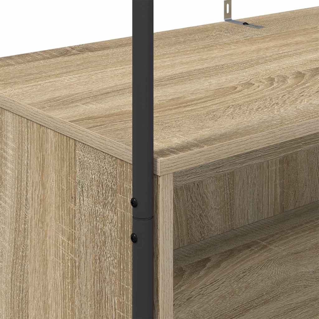 Klesstativ Brun Eik 100 x 44 x 160 cm Konstruert tre