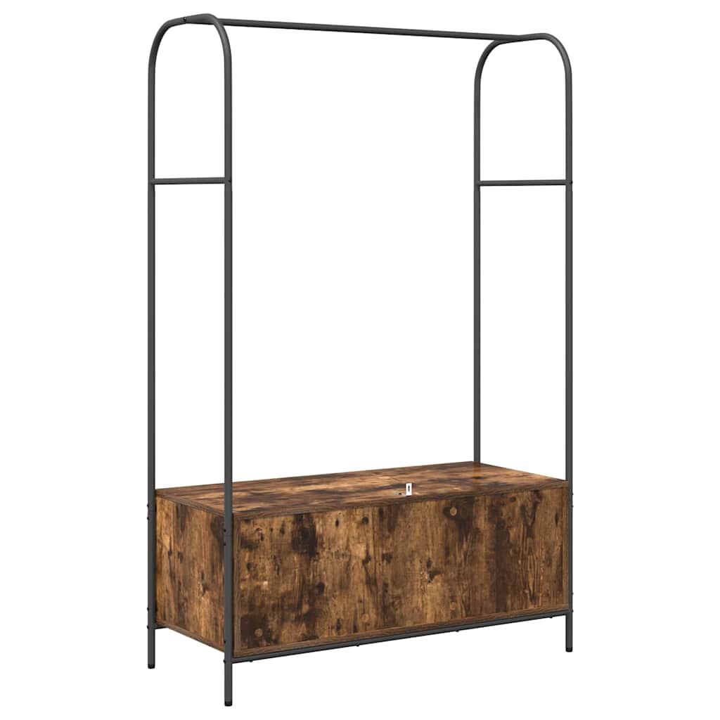 Klesstativ Brun Eik 100 x 44 x 160 cm Konstruert tre