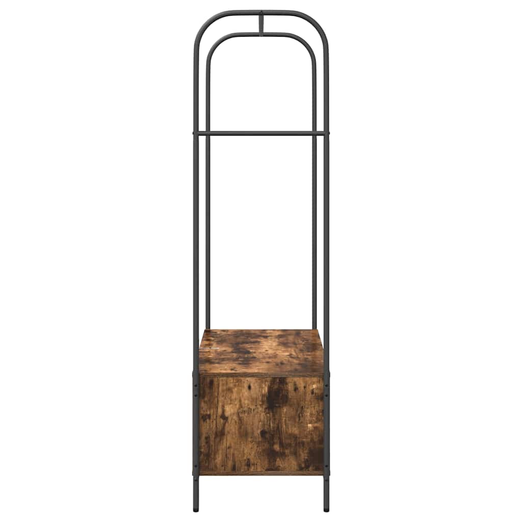 Klesstativ Brun Eik 100 x 44 x 160 cm Konstruert tre