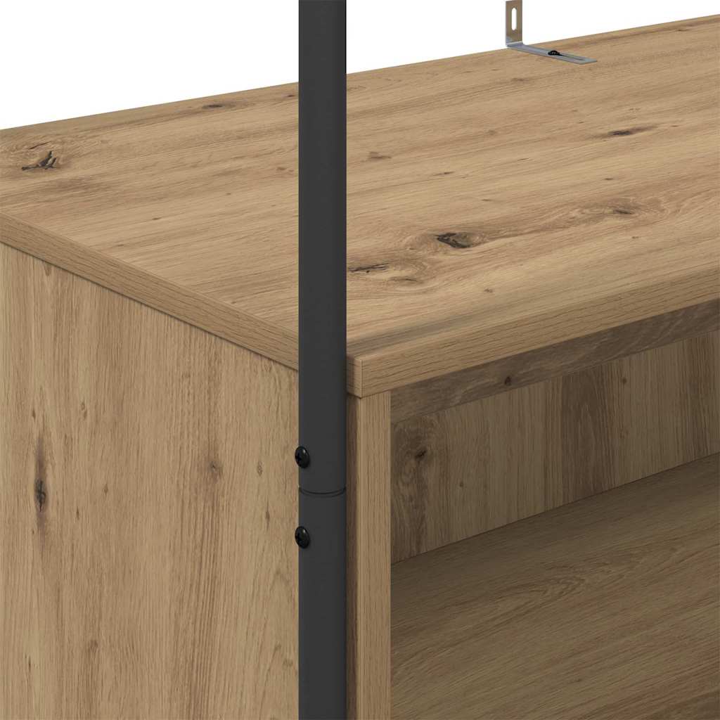Klesstativ Brun Eik 100 x 44 x 160 cm Konstruert tre