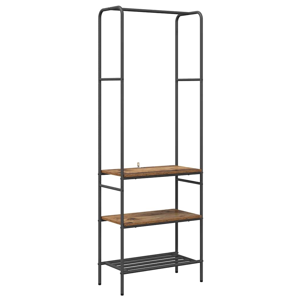 Klesstativ Gammelt tre 60 x 30 x 171 cm Konstruert tre