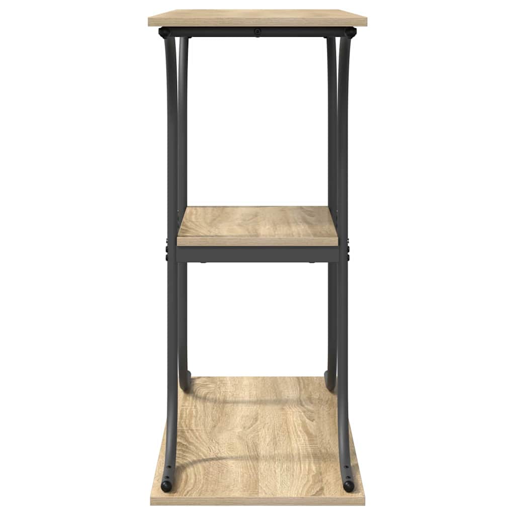 Konsollbord Sonoma eik 101 x 35 x 80,5 cm Konstruert tre