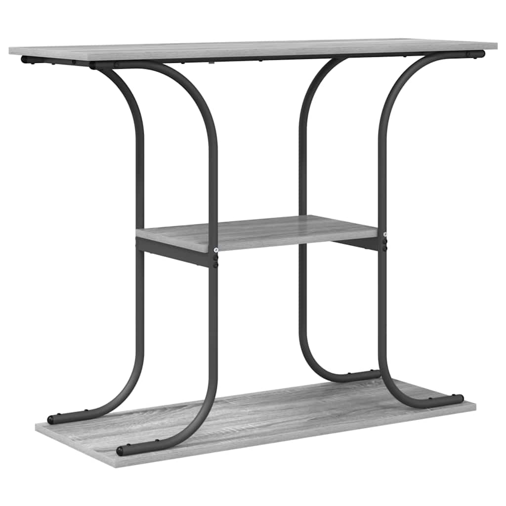 Konsollbord Grå Sonoma 101 x 35 x 80,5 cm Konstruert tre