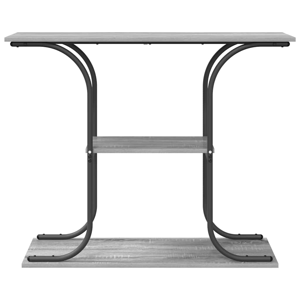 Konsollbord Grå Sonoma 101 x 35 x 80,5 cm Konstruert tre