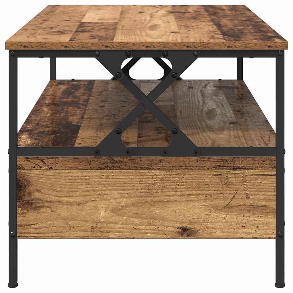 Kaffebord Gammelt tre 100 x 51 x 45 cm Konstruert tre