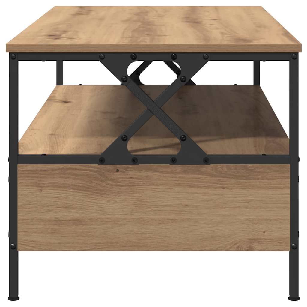 Kaffebord artisan eik 100 x 51 x 45 cm Konstruert tre