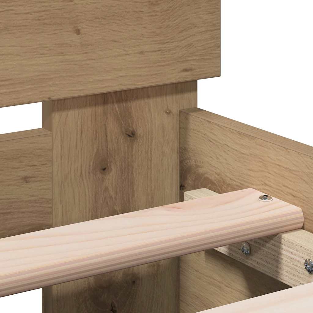 Sengestamme Artisan Eik 203 x 95 x 70 cm Konstruert tre