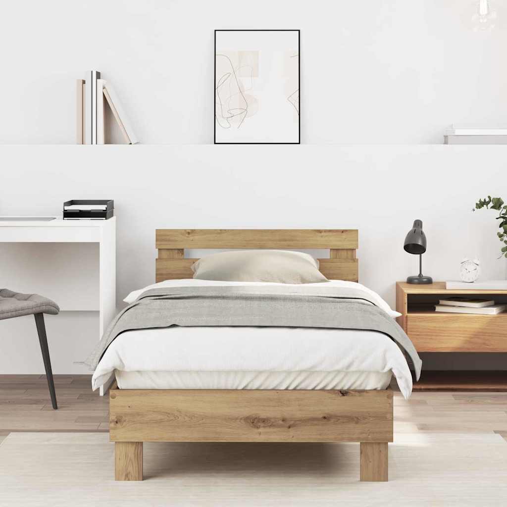 Sengestamme Artisan Eik 203 x 95 x 70 cm Konstruert tre