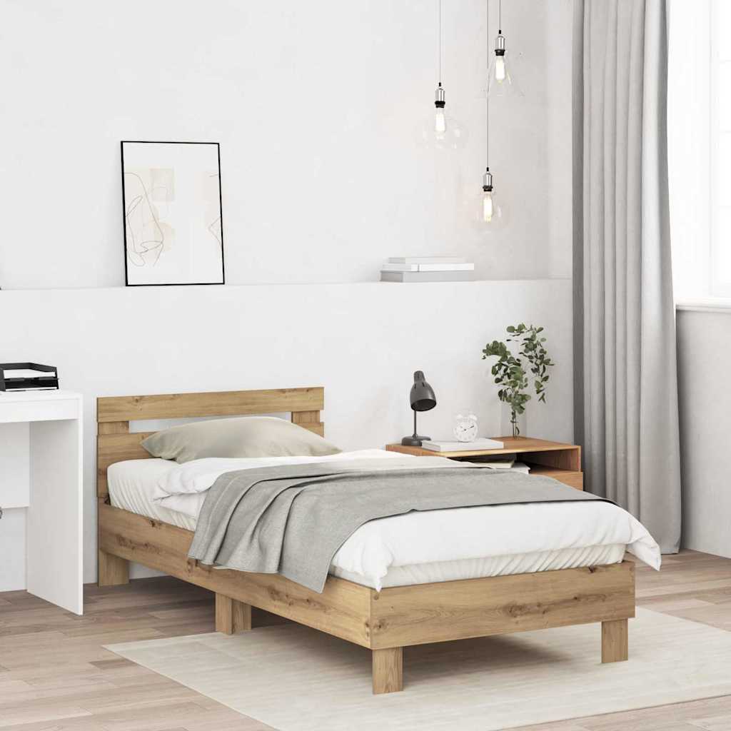 Sengestamme Artisan Eik 203 x 95 x 70 cm Konstruert tre