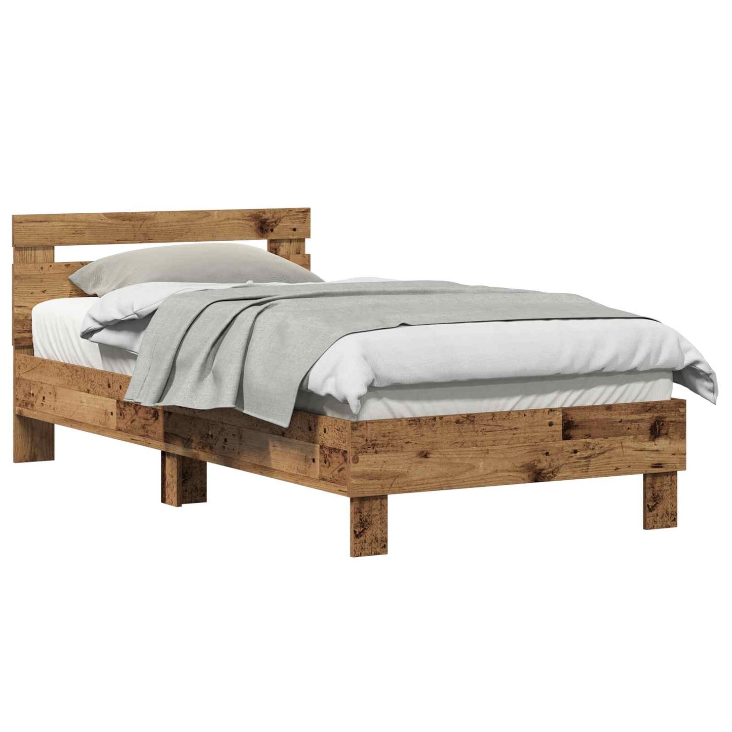 Sengestamme Gammelt tre 193 x 95 x 88 cm Konstruert tre