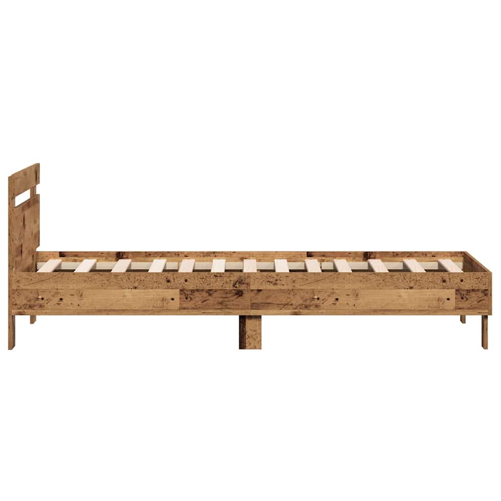 Sengestamme Gammelt tre 193 x 95 x 88 cm Konstruert tre