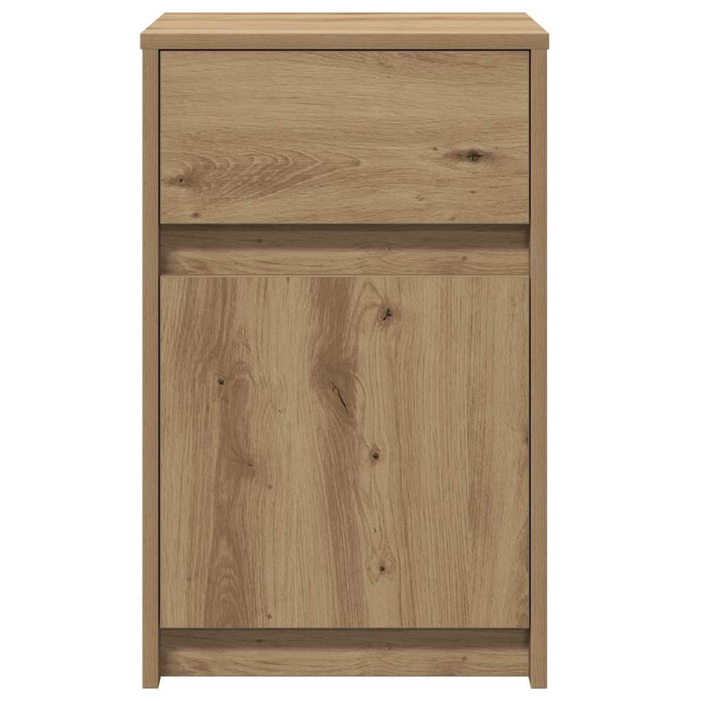 LED Nattbordskap artisan eik 38 x 34 x 61 cm Konstruert tre