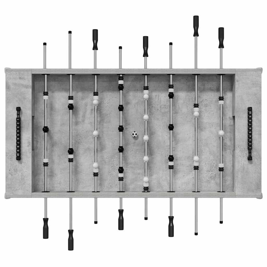 Buzzebord BetongGrå 146,5 x 74 x 85 cm Konstruert tre