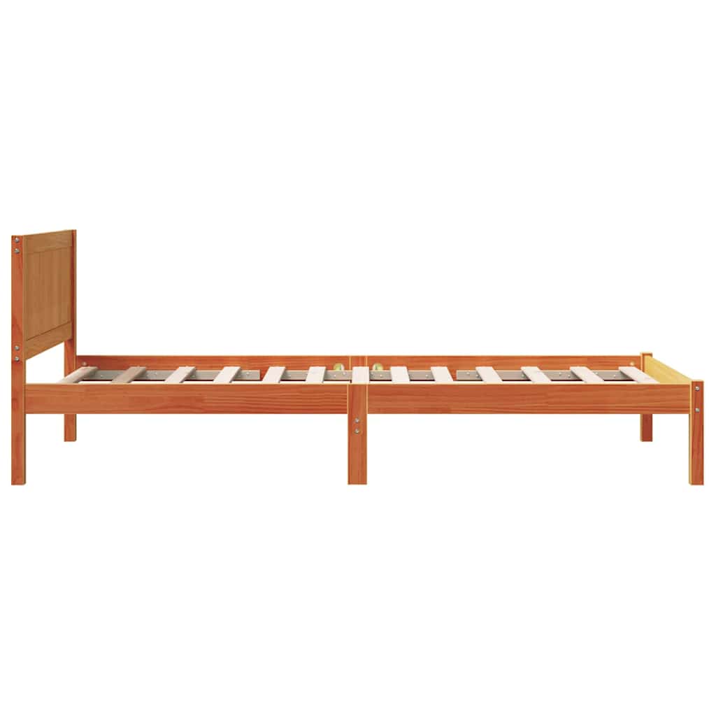 Sengestamme Brun 100 x 200 cm Massivt furutre