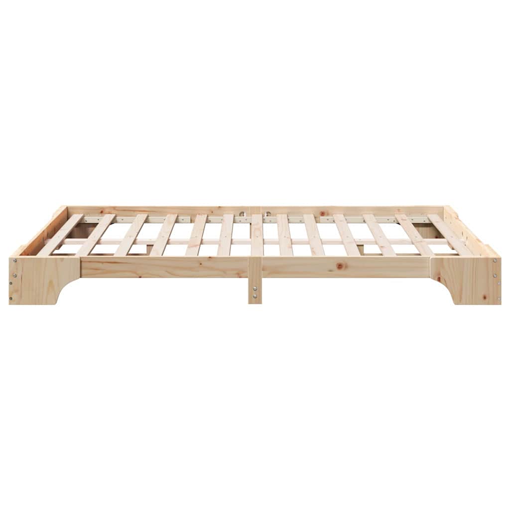 Sengestamme Naturlig 150 x 200 cm Massiv furu