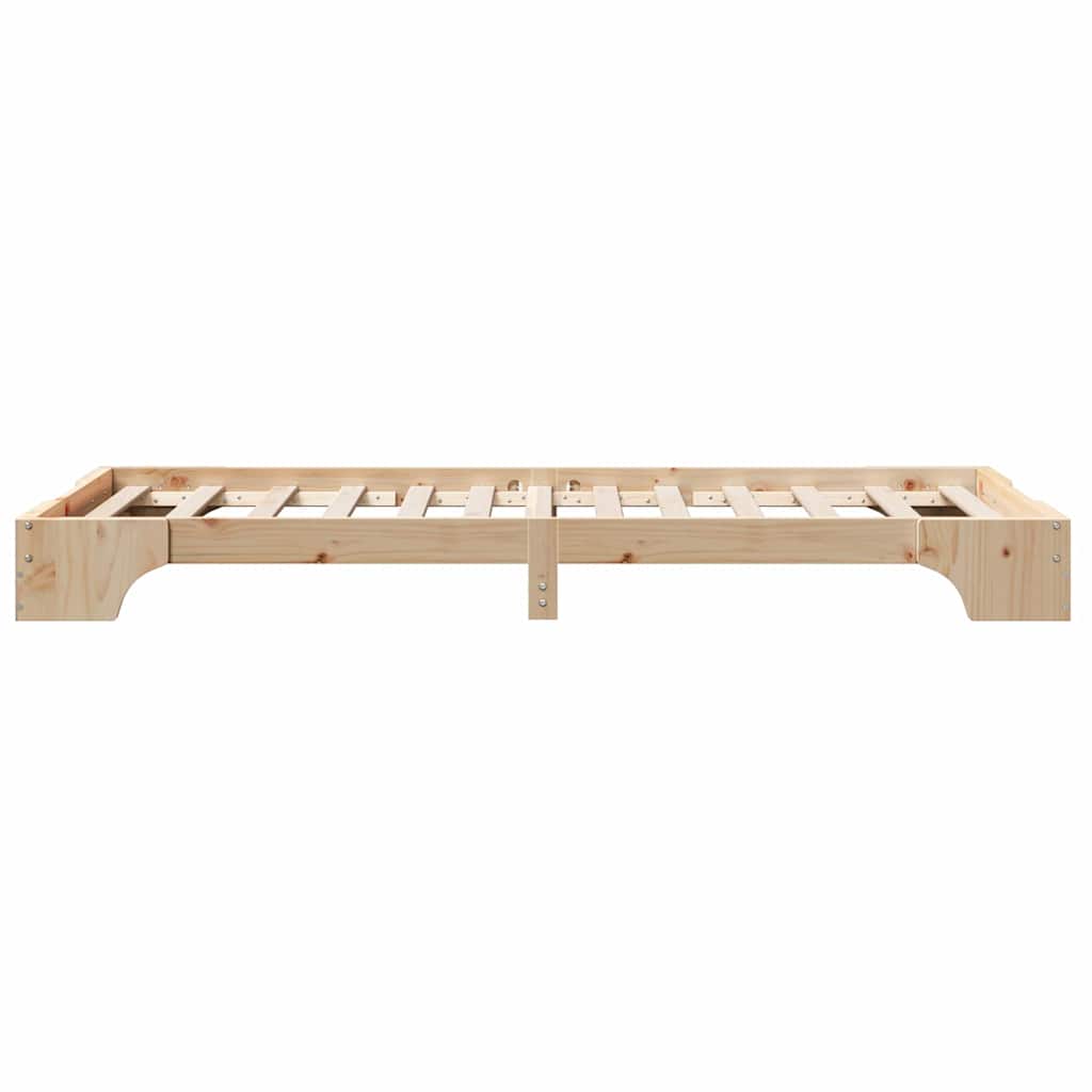 Sengestamme Naturlig 100 x 200 cm Massiv furu