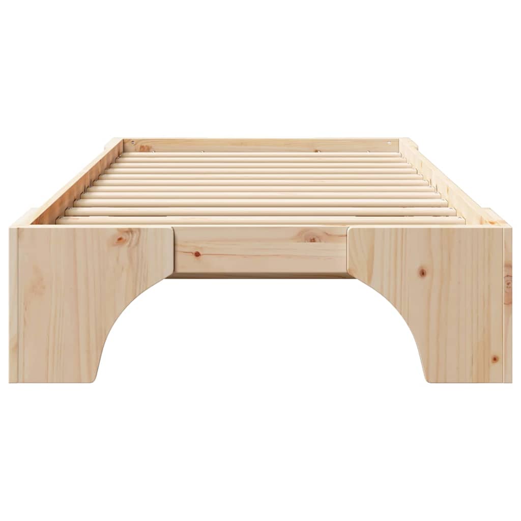 Sengestamme Naturlig 90 x 200 cm Massiv furu