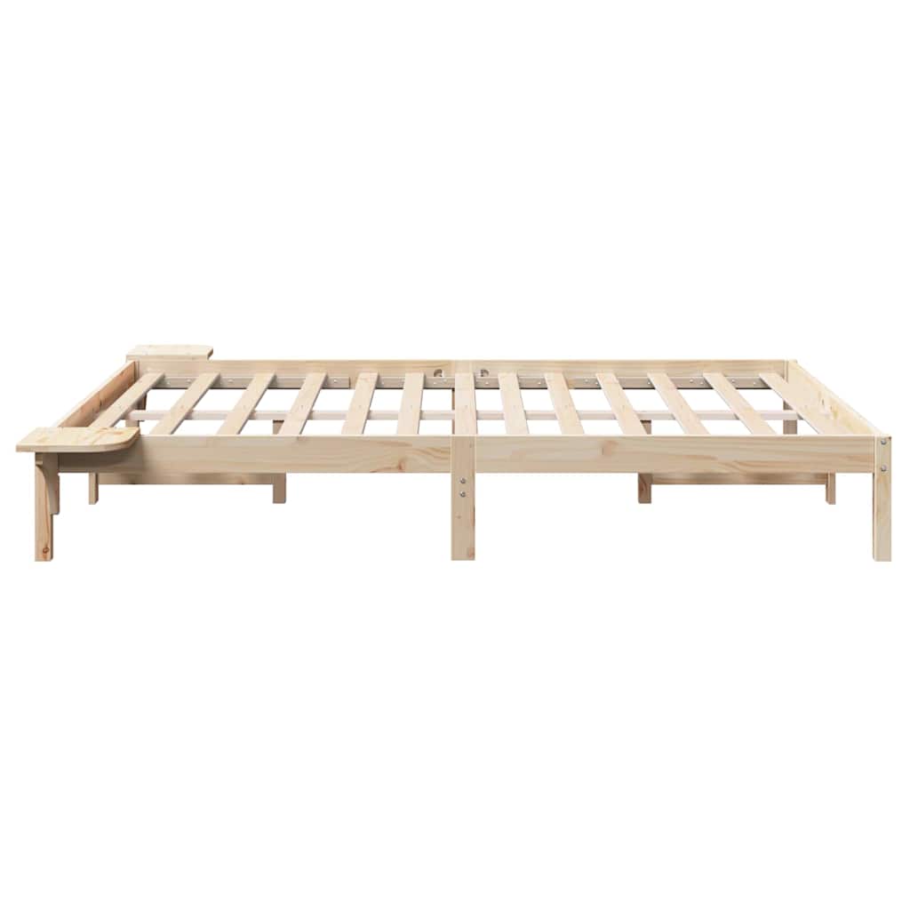 Sengestamme Naturlig 160 x 200 cm Massiv furu