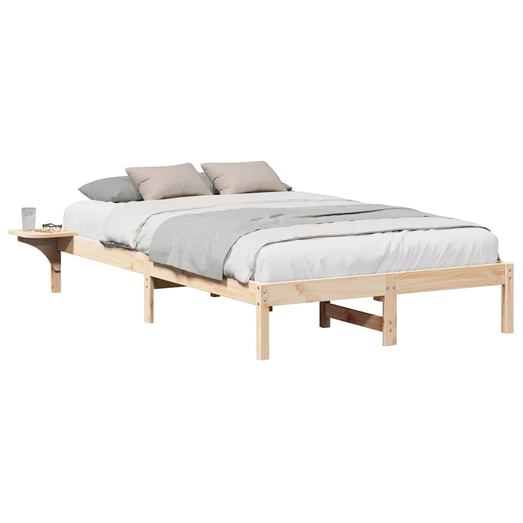 Sengestamme Naturlig 135 x 190 cm Massiv furu