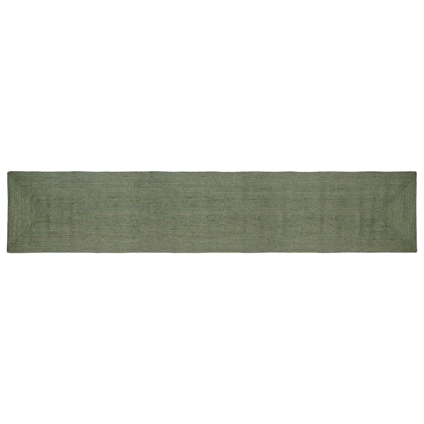 Områdetepper Rektangulær Olivengrønn 60 x 400 cm Jute
