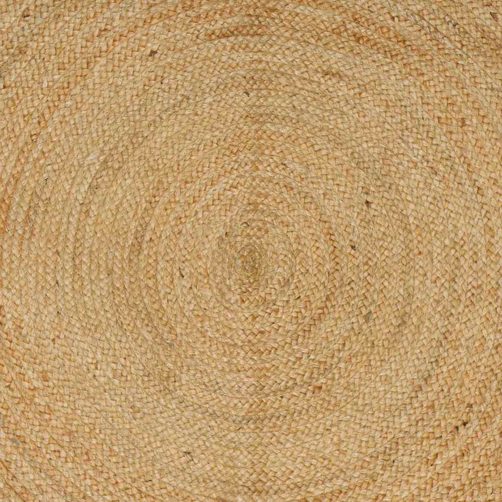 Områdetepper Naturlig 240 x 240 cm Jute