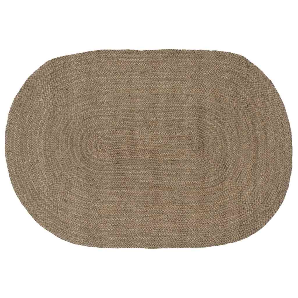Områdetepper Grå 122 x 183 cm Jute