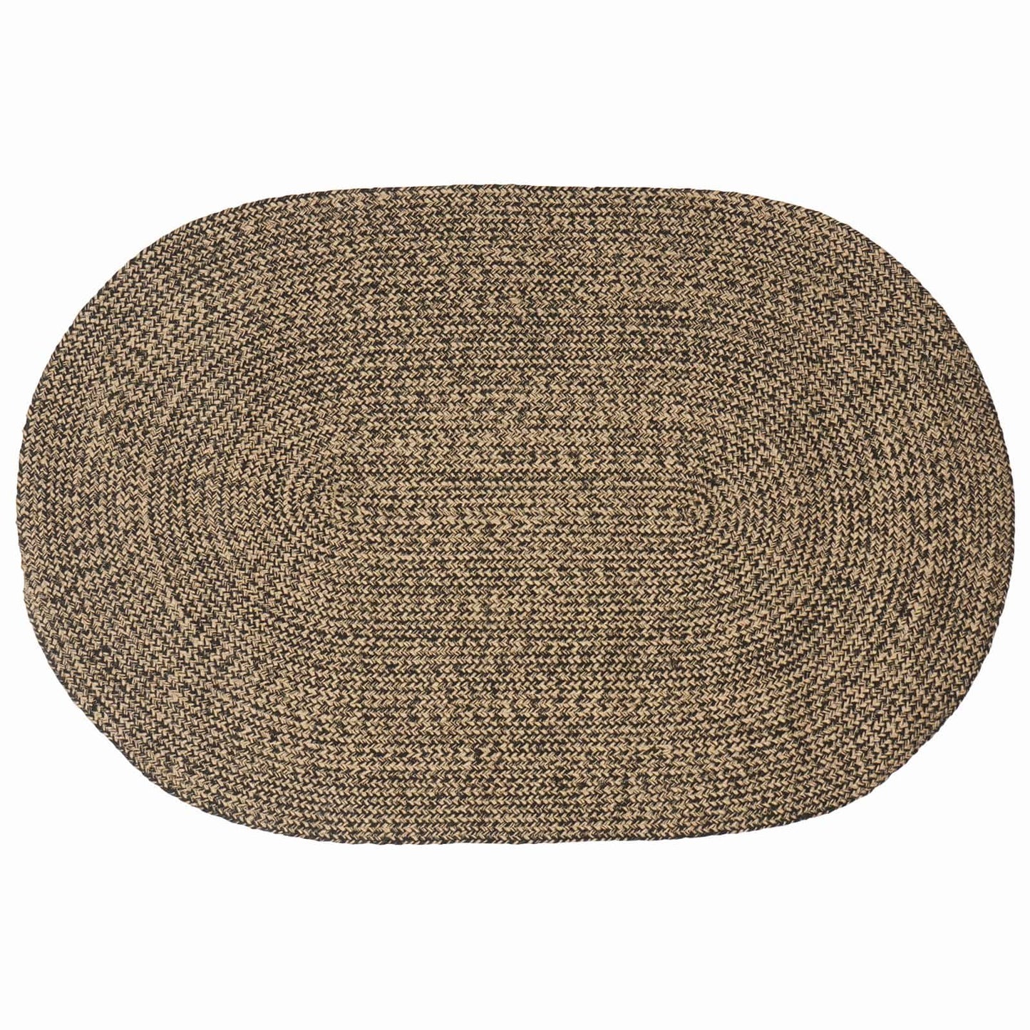 Områdetepper Svart 100 x 152 cm Jute