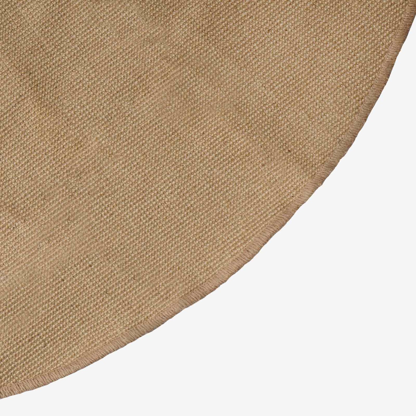 Områdetepper Naturlig Ø 240 cm Jute