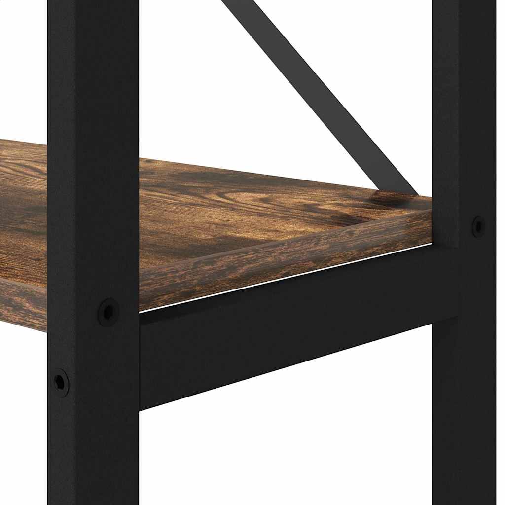 Bokhylle Sonoma eik 156 x 25 x 167 cm Konstruert tre
