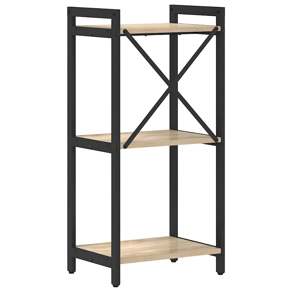 Bokhylle Sonoma eik 40 x 30 x 85 cm Konstruert tre