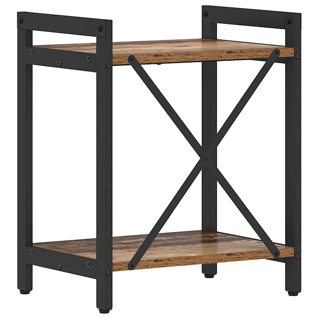 Bokhylle Gammelt tre 40 x 30 x 50 cm Konstruert tre
