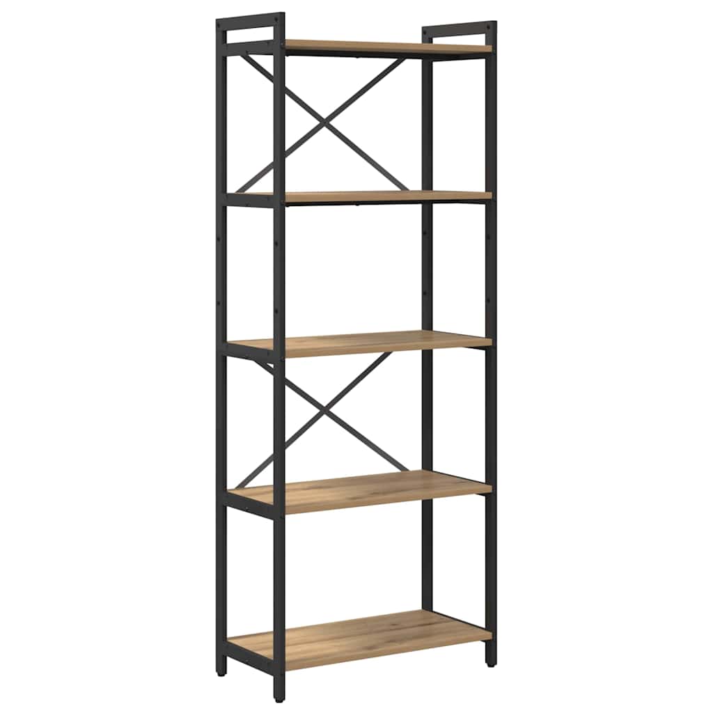 Bokhylle Artisan Eik 60 x 30 x 155 cm Konstruert tre