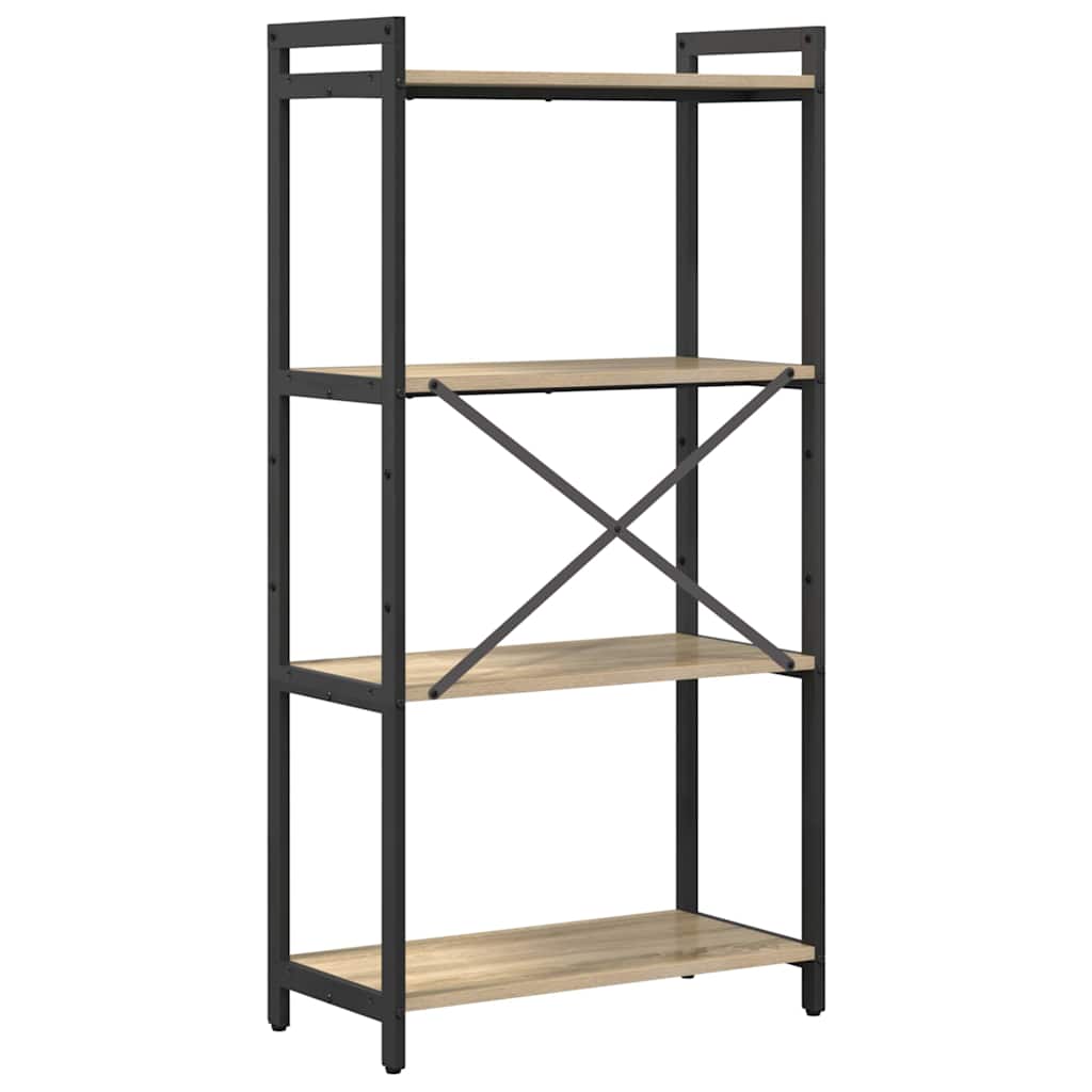 Bokhylle Sonoma eik 60 x 30 x 120 cm Konstruert tre