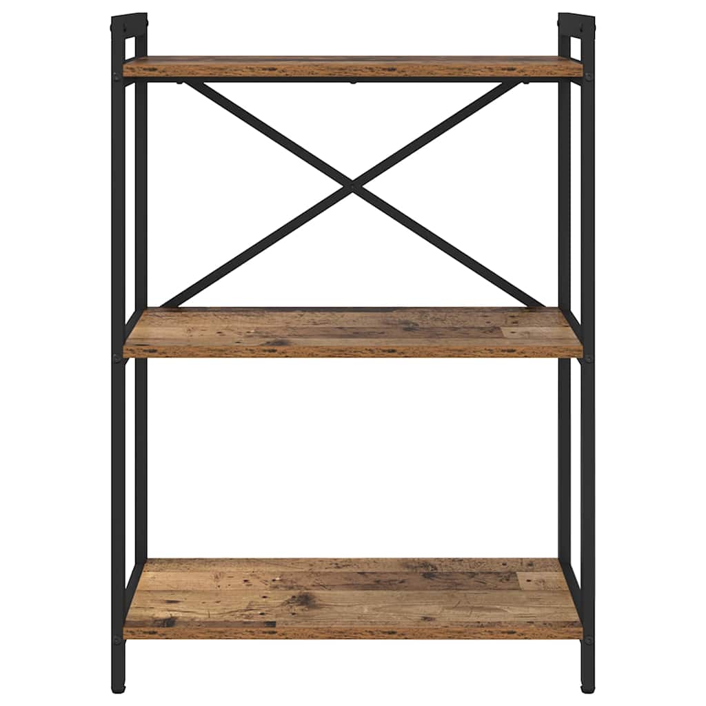 Bokhylle Gammelt tre 60 x 30 x 85 cm Konstruert tre