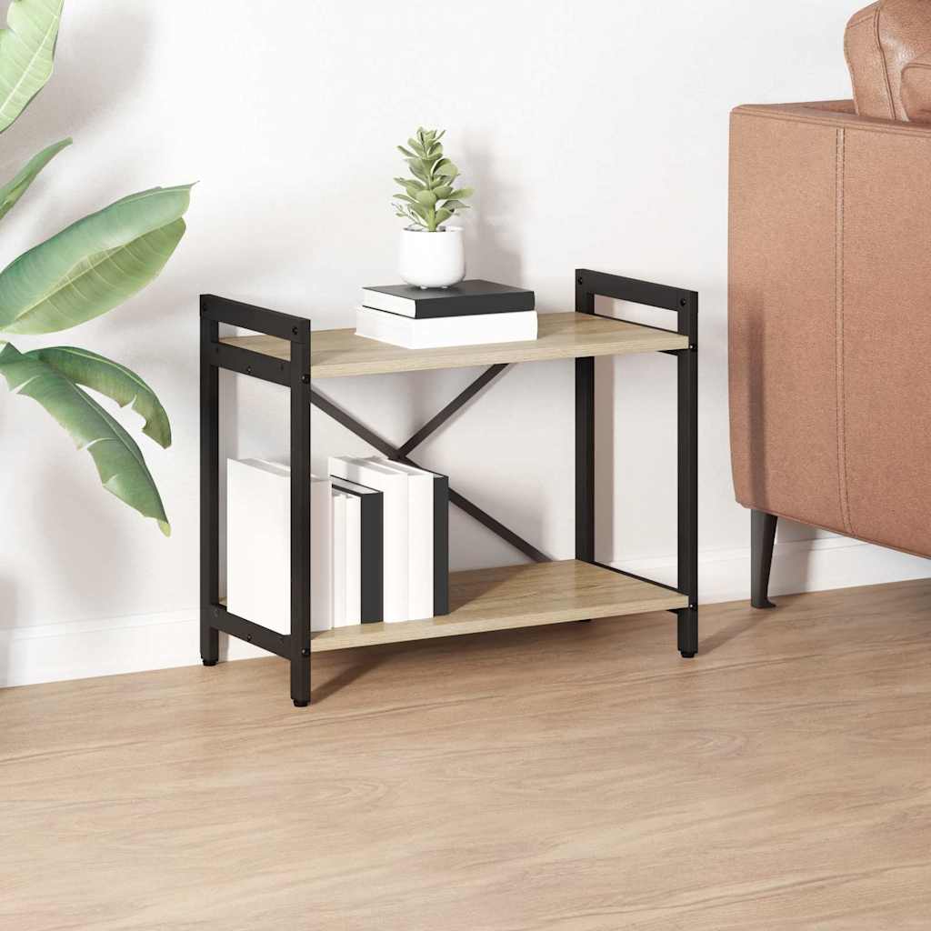 Bokhylle Sonoma eik 60 x 30 x 50 cm Konstruert tre