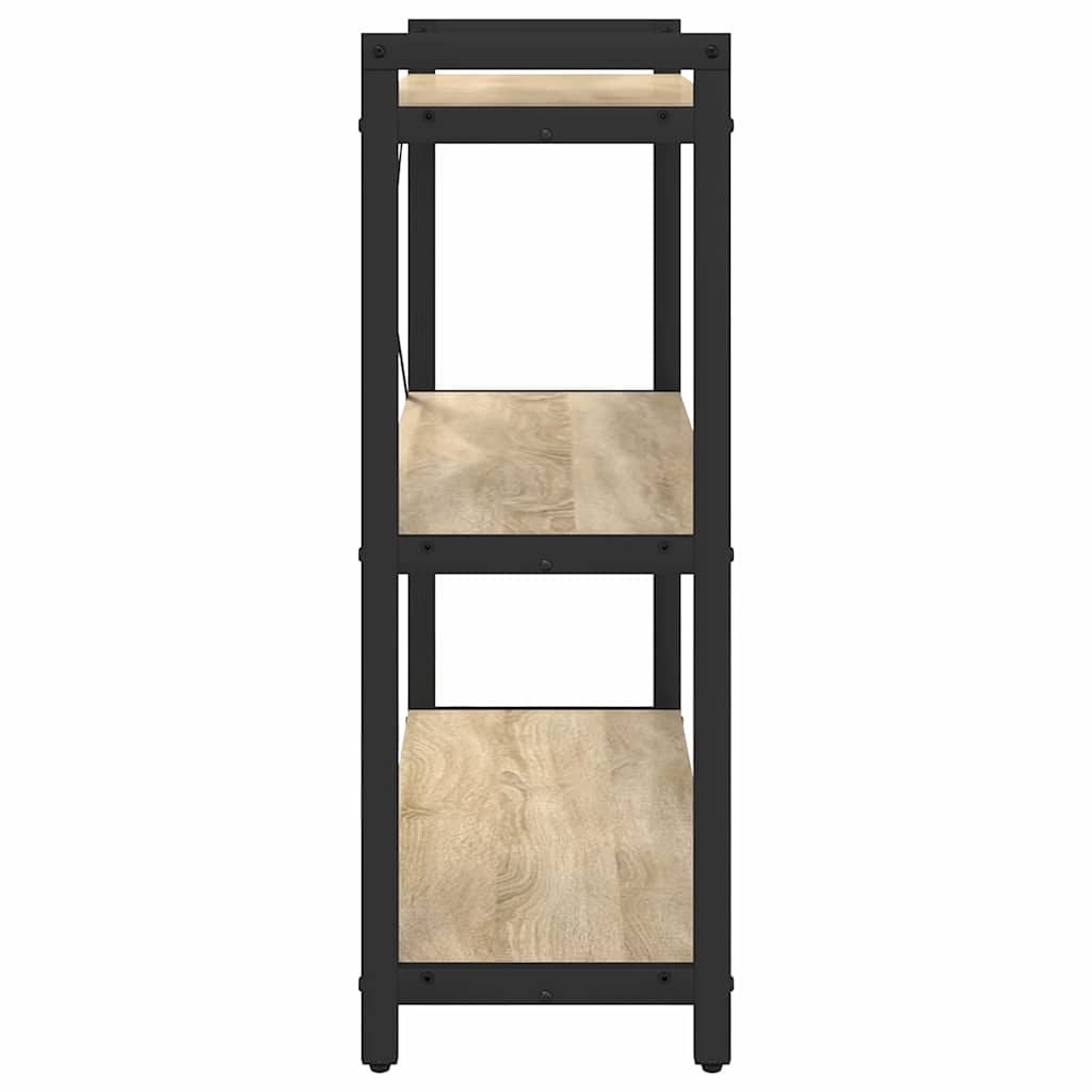 Bokhylle Sonoma eik 80 x 30 x 85 cm Konstruert tre