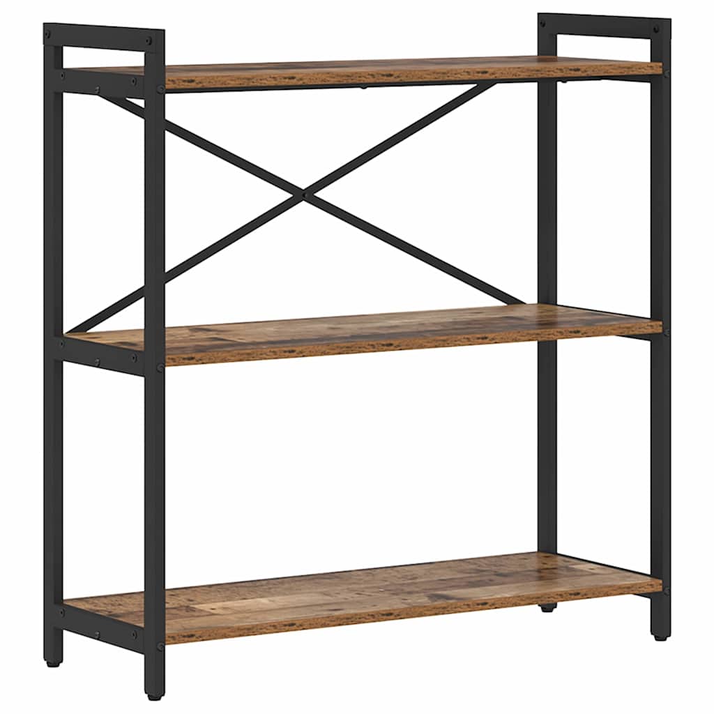 Bokhylle Gammelt tre 80 x 30 x 85 cm Konstruert tre
