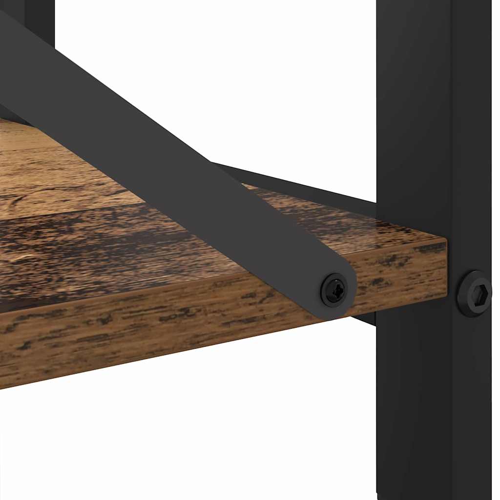 Bokhylle Gammelt tre 80 x 30 x 50 cm Konstruert tre