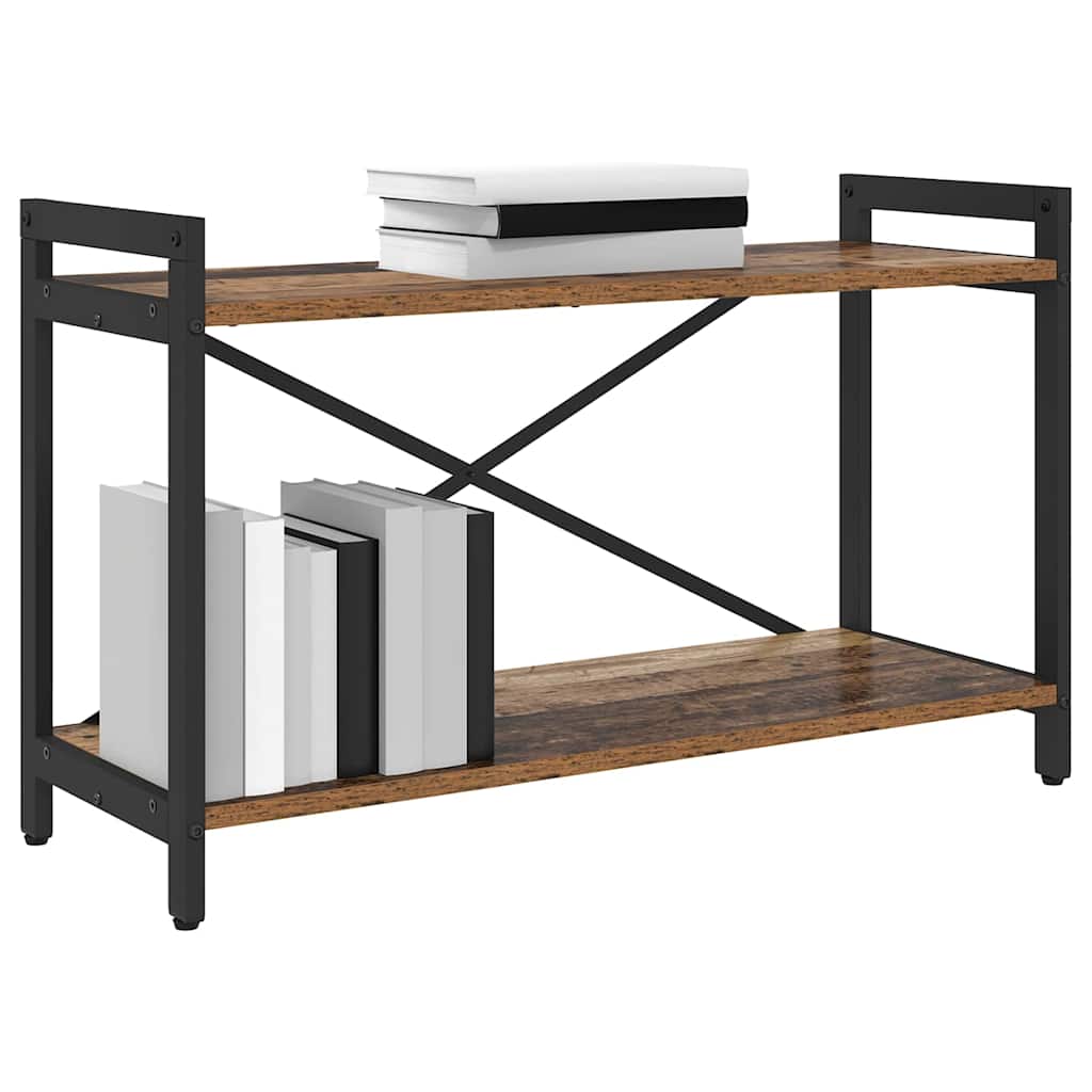 Bokhylle Gammelt tre 80 x 30 x 50 cm Konstruert tre