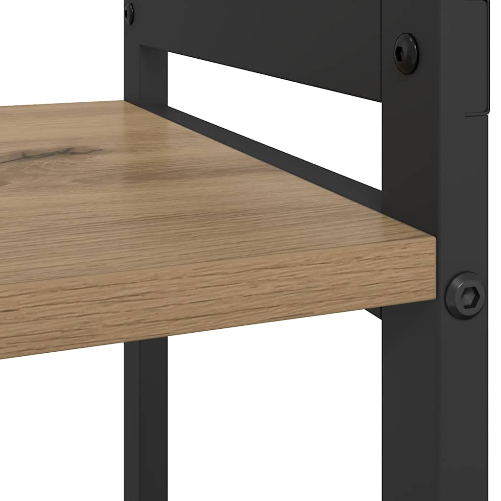 Bokhylle Artisan Eik 80 x 30 x 50 cm Konstruert tre