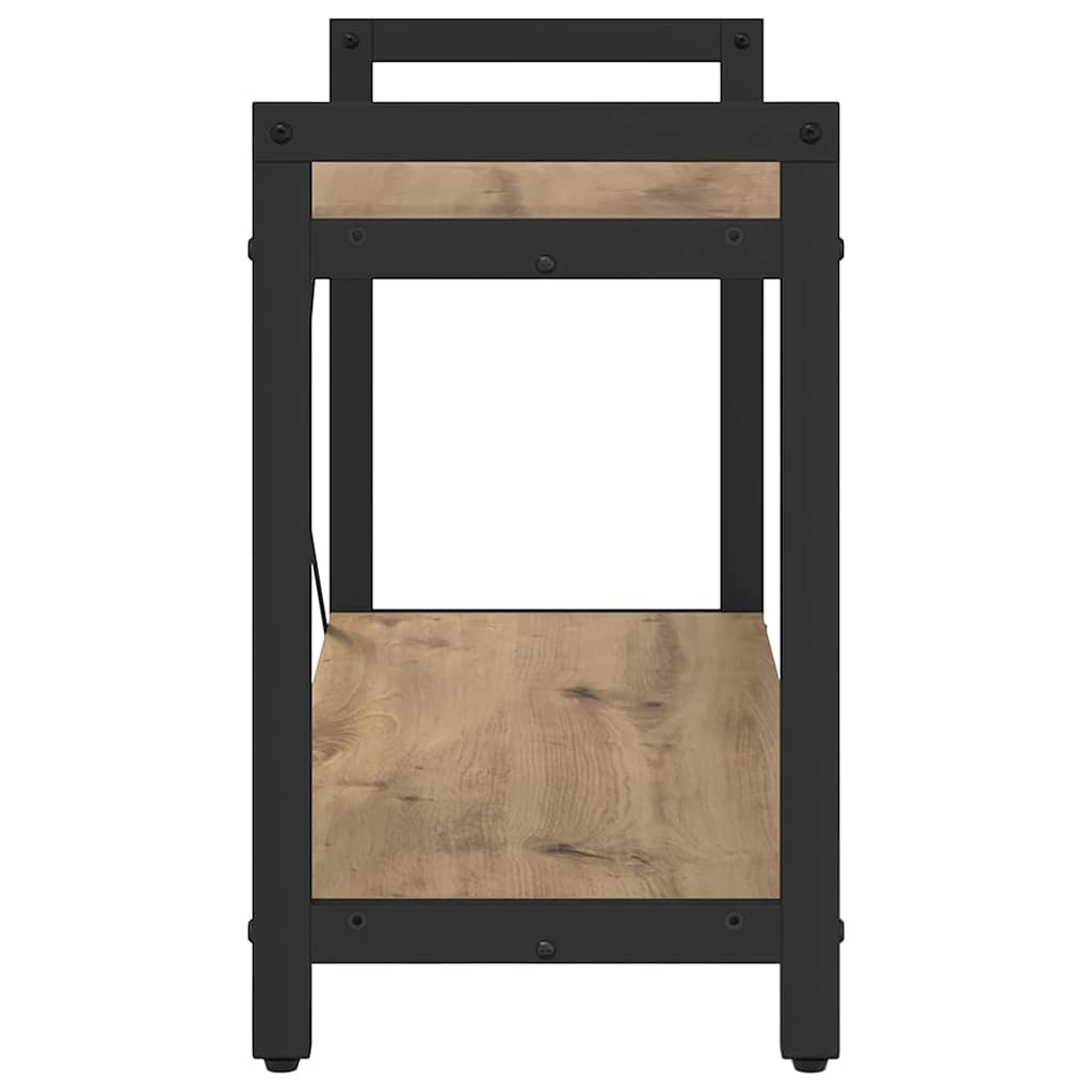 Bokhylle Artisan Eik 80 x 30 x 50 cm Konstruert tre