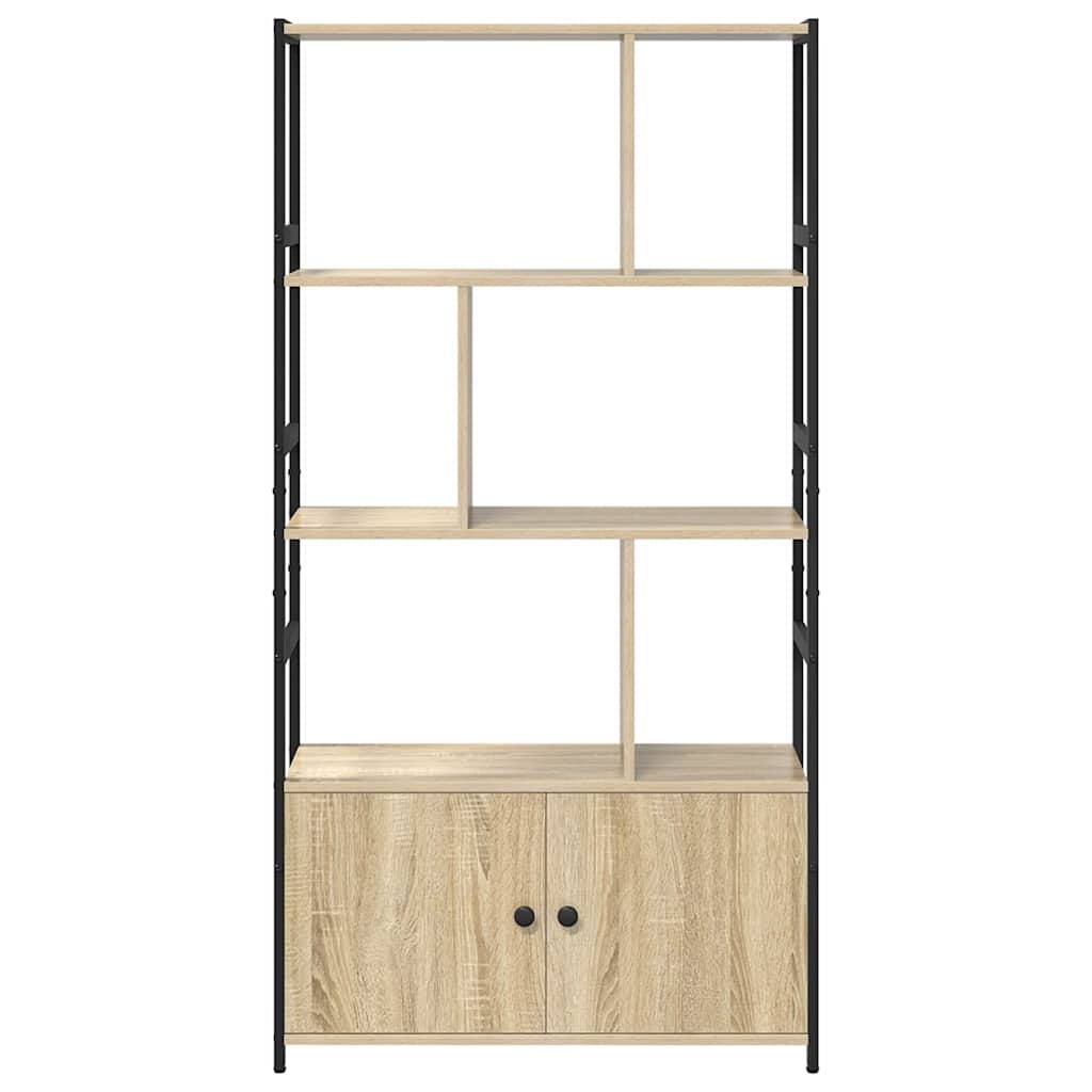 Bokhylle Sonoma eik 80 x 30 x 155,5 cm Konstruert tre