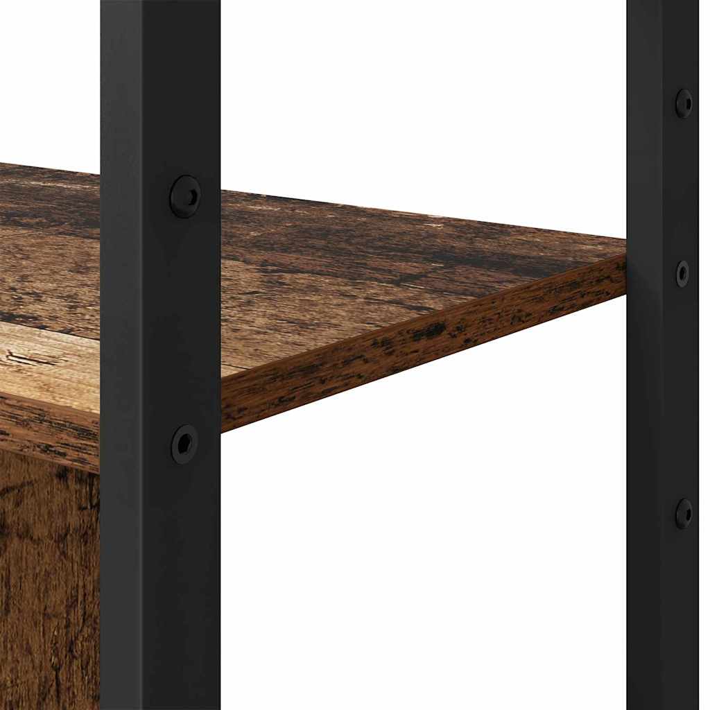 Bokhylle Gammelt tre 80 x 30 x 155,5 cm Konstruert tre