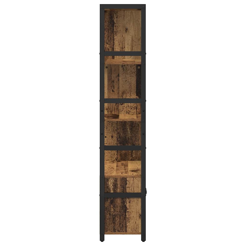Bokhylle Gammelt tre 80 x 30 x 155,5 cm Konstruert tre