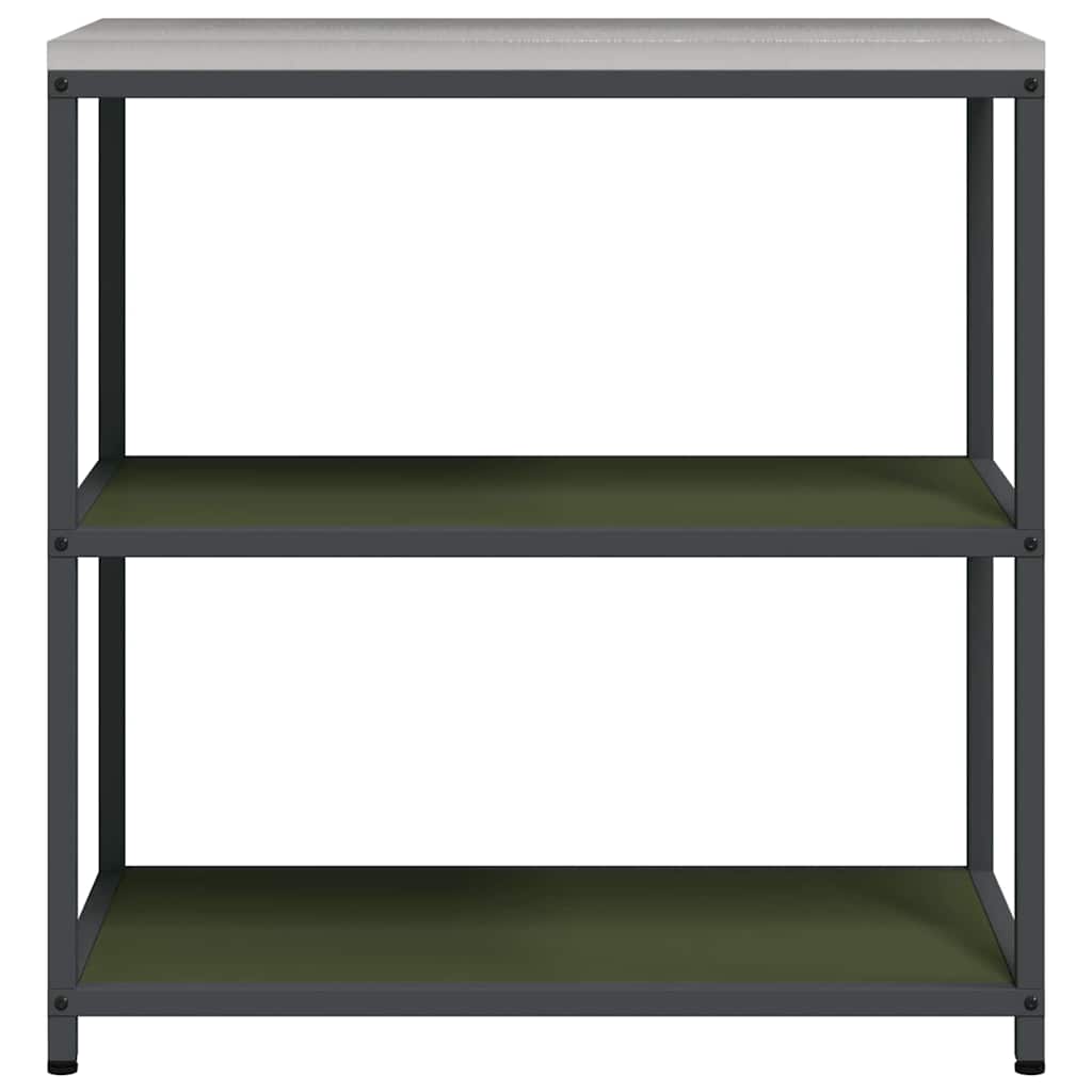 Kjøkkenoppbevaring HATTEM Olivengrønn 90 x 50 x 92 cm Stål