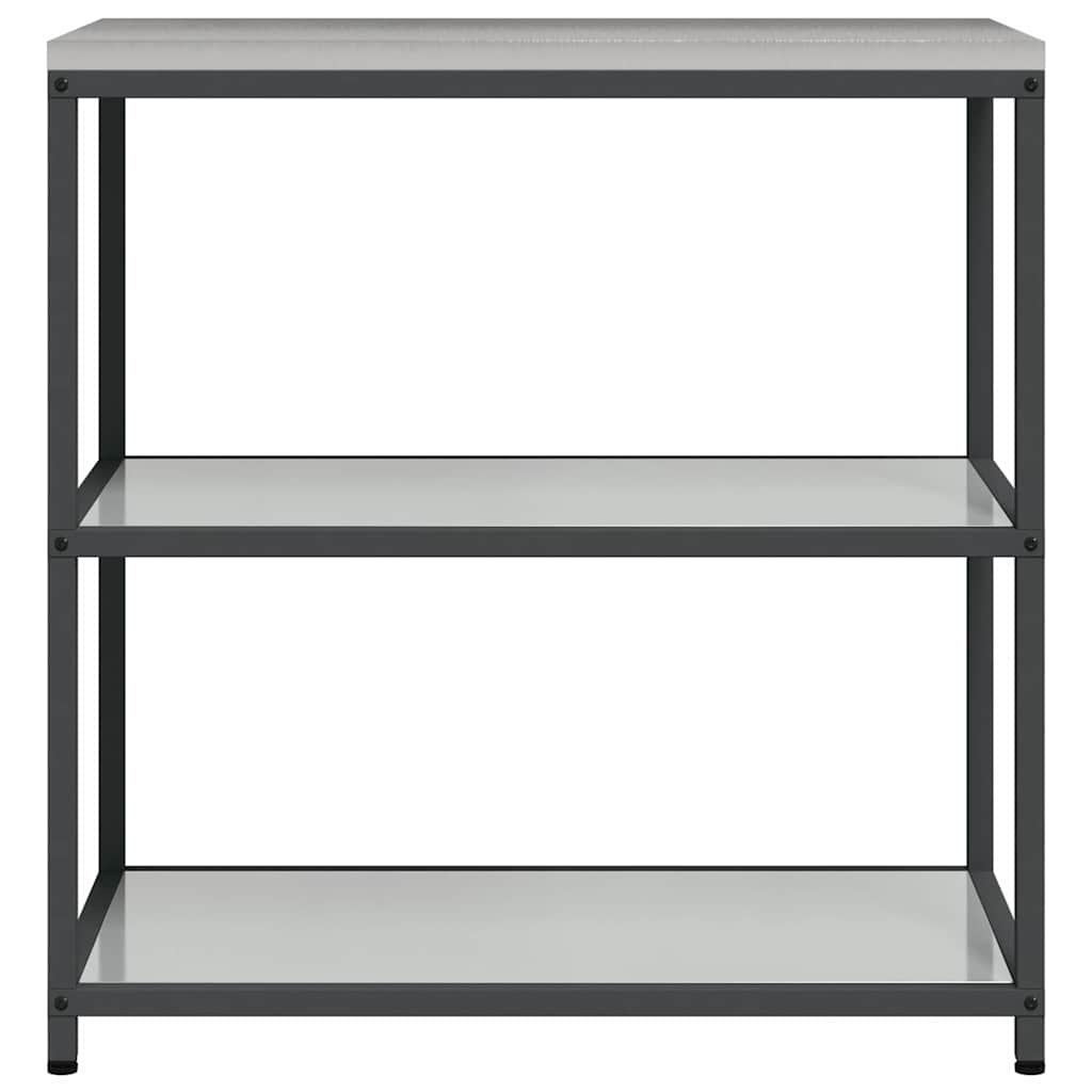 Kjøkkenoppbevaring HATTEM Sølv 90 x 50 x 92 cm Stål