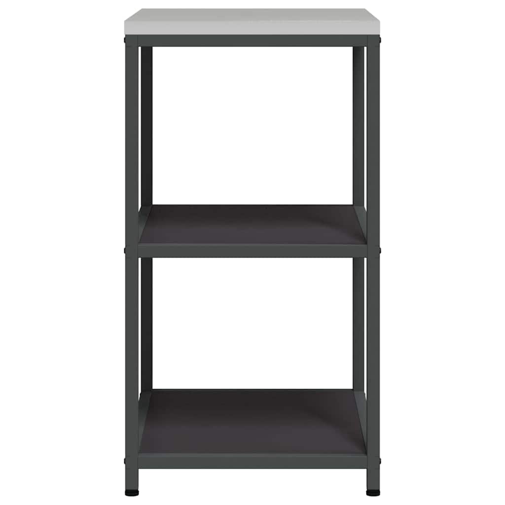 Kjøkkenoppbevaring HATTEM Svart 60 x 50 x 92 cm Stål